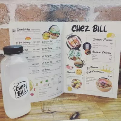 Menu chez Bill